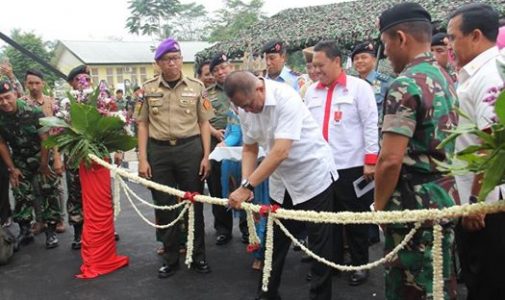 Menhan Meresmikan Pusdiklat Bela Negara