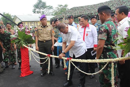 Menhan Meresmikan Pusdiklat Bela Negara