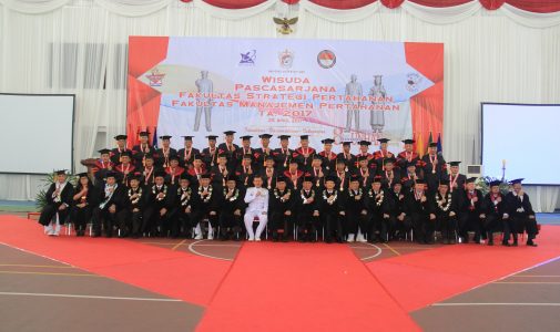 Menteri Pertahanan Hadiri Wisuda 312 Mahasiswa Unhan
