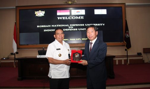 Unhan Kedatangan Kunjungan Delegasi Korean National Defense University (KNDU)