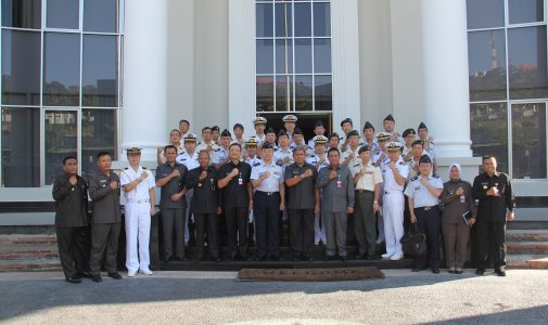 Rektor Unhan Menerima Kunjungan  Delegation of Japan Joint Staff College