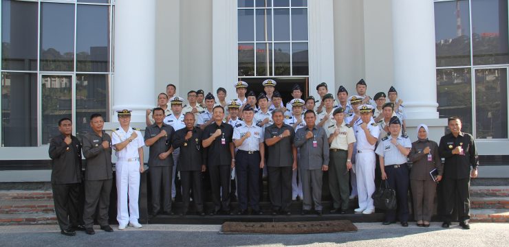 Rektor Unhan Menerima Kunjungan  Delegation of Japan Joint Staff College