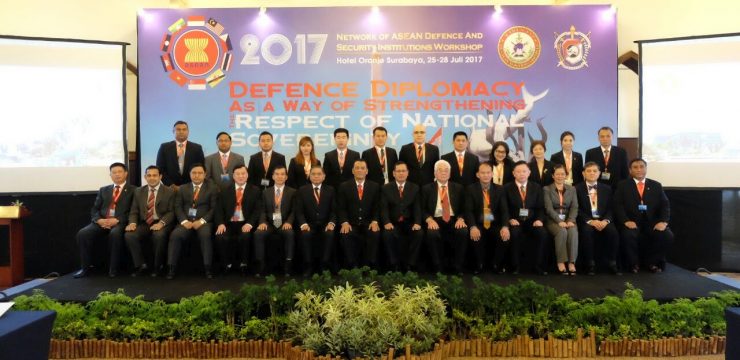 Universitas Pertahanan Menggelar Acara   Track II Network of ASEAN Defense and Security Institutions (NADI) 2017