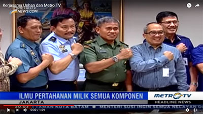 Kerjasama Unhan dan Metro TV