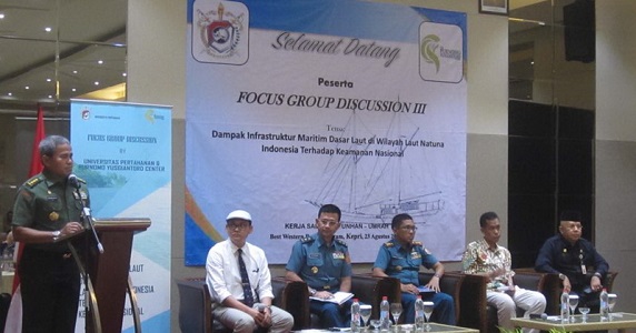 Unhan Laksanakan Penelitian Bersama  Atas Infrastruktur Maritim Dasar Laut