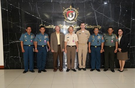 Warek I Unhan Menerima Kunjungan Direktur Asia Pasific Center For Security Studies (APCSS)