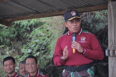 Rektor Unhan Berikan Pembekalan kepada Mahasiswa Baru Unhan pada Diklatsar Kader Intektual Bela Negara