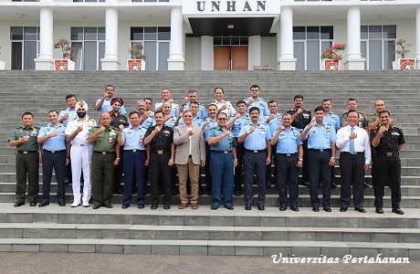 Unhan Menerima Kunjungan Delegasi Higher Air Command Course India