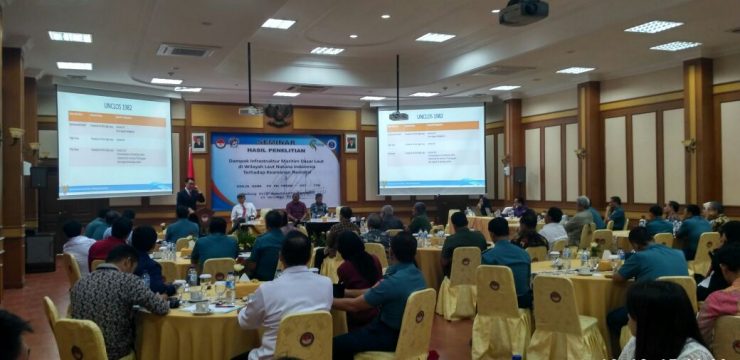Fakultas Keamanan Nasional Unhan Gelar Seminar Hasil Penelitian Pusat Studi Keamanan Maritim dengan Prof Dr. Purnomo Yusgiantoro Center serta Institut Teknologi Bandung (ITB)
