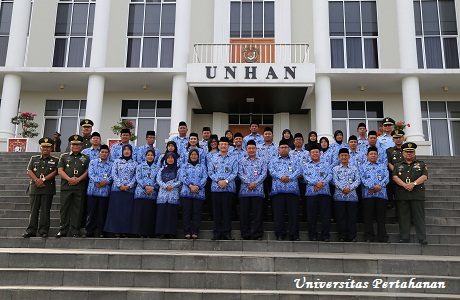 Unhan Laksanakan Upacara Peringatan HUT Korpri Ke-46