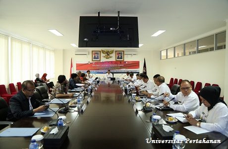 Fakultas Teknologi Pertahanan (FTP) Unhan Rapat Bersama Pimpinan Bumnis Tentang Kebijakan SDM Bidang Teknologi dan Industri Pertahanan