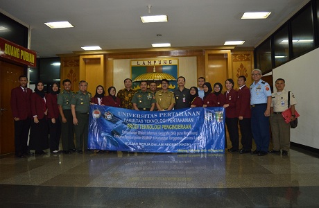 Mahasiswa FTP Unhan KKDN ke Lampung sekaligus Unhan MoU dengan Kabupaten Tanggamus Lampung