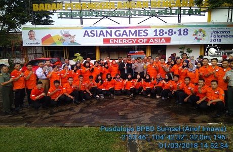 Mahasiswa FKN Unhan Kunjungi BPBD Provinsi Sumatera