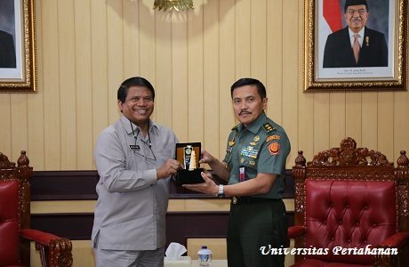 Rektor Unhan Terima Kunjungan Rektor Unjani