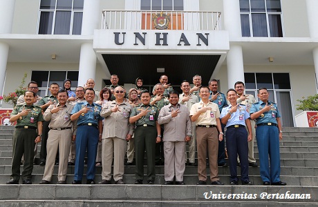 Rektor Unhan Terima Kunjungan Rektor Unjani