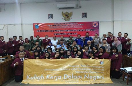 Mahasiswa Fakultas Keamanan Nasional Unhan KKDN di Wilayah Sumatera Selatan