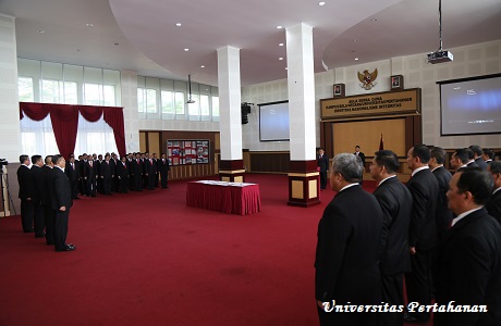 Sertijab Eselon II dan III Universitas Pertahanan