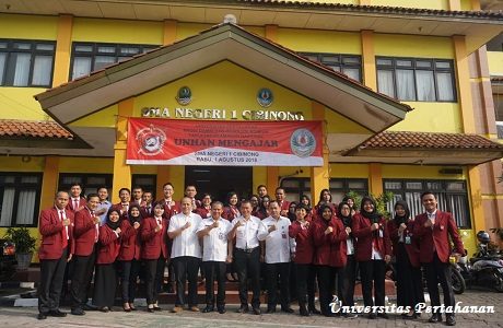 Mahasiswa Prodi Damai dan Resolusi Konflik Fakultas Keamanan Nasional Unhan Melaksanakan Unhan Mengajar