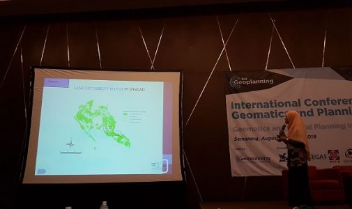 Mahasiswa Prodi Teknologi Penginderaan FTP Unhan Tampil Sukses Presentasi Call Paper pada the 3rd Geoplanning International Conference di Semarang