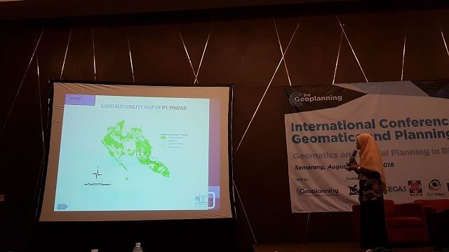 Mahasiswa Prodi Teknologi Penginderaan FTP Unhan Tampil Sukses Presentasi Call Paper pada the 3rd Geoplanning International Conference di Semarang