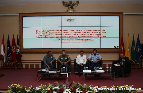 Fakultas Teknologi Pertahanan Unhan Gelar Seminar Umum Kemandirian Industri Pertahanan