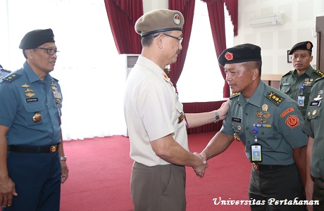 Korps Raport Kenaikan Pangkat  Personel TNI dan PNS Unhan