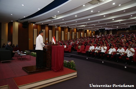 Mahasiswa Unhan Terima Kuliah Umum Dari Duta Besar Republik Korea