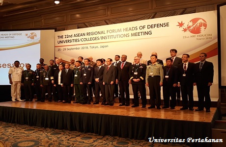 Unhan Hadiri Pertemuan Rektor Universitas Pertahanan seluruh Asean di Tokyo