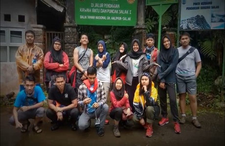 Pengukuhan Anggota “ANSHULA” Angkatan 5 ,  Mahasiswa Pecinta Alam Universitas Pertahanan Cohort 10 Tahun 2018