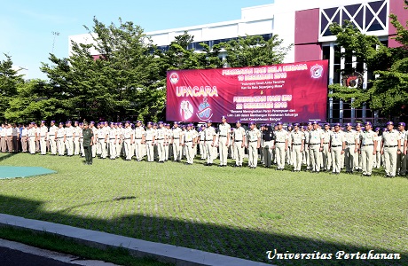 Unhan Selenggarakan Upacara peringati Hari Bela Negara ke-70 dan Hari Ibu ke-90 (PHI) TA.2018