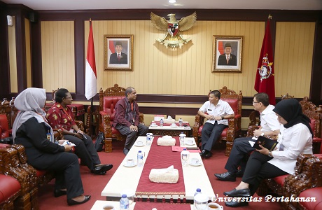 Unhan terima kunjungan Rektor Universitas Musamus Merauke