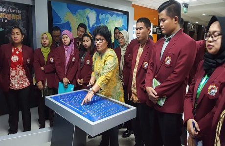 Mahasiswa Unhan Menerima Kuliah dari Kapusdatin BNPB