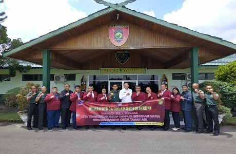 Mahasiswa Unhan FSP Unhan Penelitian ke Rindam VI Mulawarman  dan Lanud Sjamsudin Noor Banjarmasin.