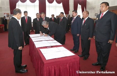 Unhan laksanakan Sertijab Pejabat Eselon I dan II