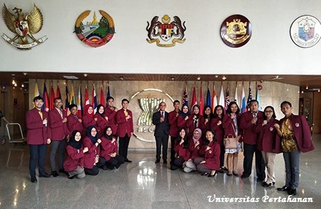 Mahasiswa Unhan Laksanakan Field Study di Sekretariat Asean