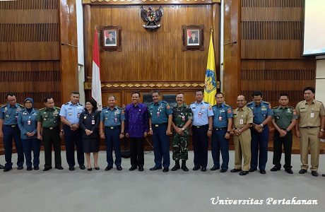 Fakultas Kamnas Unhan Lakukan Audiensi Bersama Gubernur Bali dalam Rangka KKDN