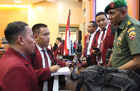 Fakultas Keamanan Nasional, Universitas Pertahanan melaksanakan kunjungan lanjutan ke Mapolda Bali
