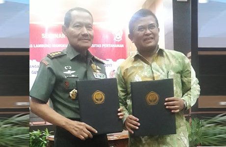 KKDN Unhan di Kalimantan Selatan Laksanakan Seminar Bela Negara dan MoU dengan Universitas Lambung Mangkurat (Unlam)