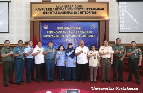 Unhan selenggarakan Bimbingan Tenkis Perencanaan dan Pelaksanaan Progja TA.2019
