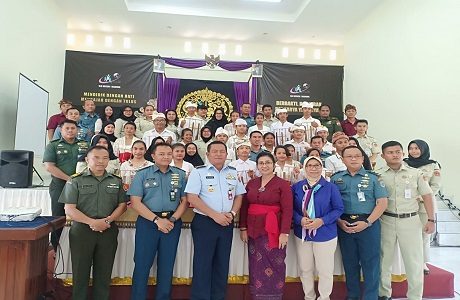 Universitas Pertahanan melaksanakan UNHAN Mengajar di SLBN 1 Badung, Bali.