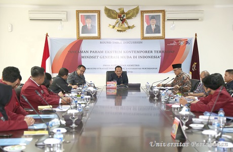 Mahasiswa Unhan gelar Round Table Discussion Spektrum dan Dampak  Perang Mindset terhadap Generasi Muda