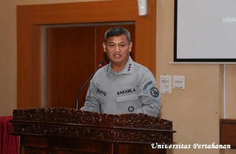 Kepala Bakamla RI Berikan Kuliah Umum kepada Mahasiswa Unhan Tentang Coast Guard of Indonesia