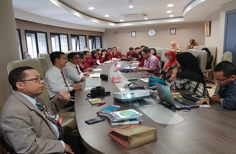Mahasiswa Prodi  Ekonomi Pertahanan Unhan Kunjungi  Pusat Penelitian Sumber Daya Regional (P2SDR) LIPI.