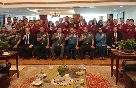 KKLN Fakultas Keamanan Nasional ke Kedutaan Besar Republik Indonesia Beijing
