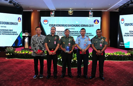 Forum Komunikasi Bakohumas Bahas Keamanan Cyber Untuk Pertahanan Negara