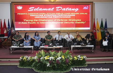 Seminar Hasil KKLN Fak Strategi Pertahanan Unhan Bahas Perubahan Lingkungan Strategis  Regional Asia Pasifik