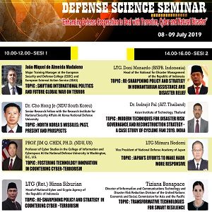 Unhan Kembali Gelar Seminar IIDSS 2019, Ajang Para Pakar Dunia Bahas Pertahanan Bidang Terorisme, Bencana dan Cyber