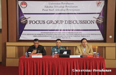 Mahasiswa Unhan Gelar Focus Group Discussion tentang Strategi Inovasi Rudal.