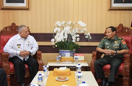 Unhan Terima Kunjungan Bupati Pakpak Bharat Provinsi Sumut