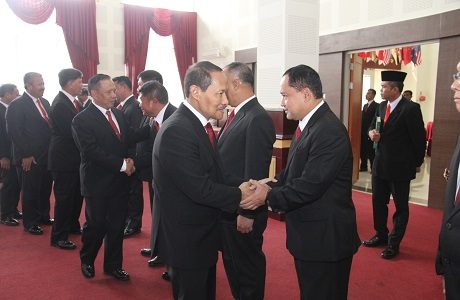 Unhan Laksanakan Sertijab Pejabat Eselon II dan III